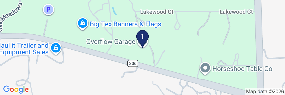Map showing facility locations