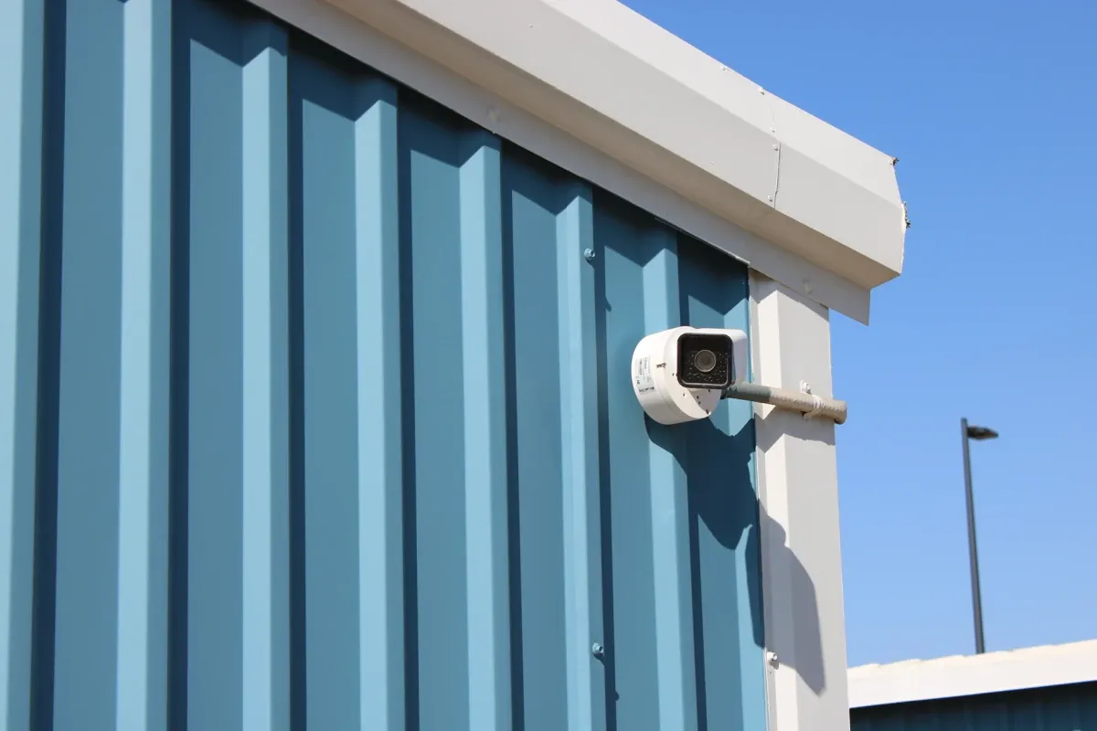 Overflow garage security cameras