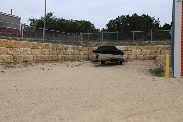 Boat storage at Overflow Garage