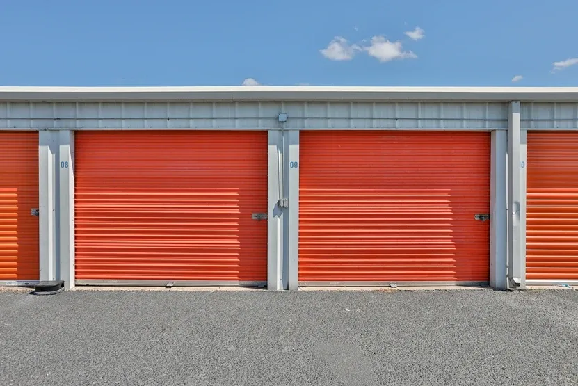 Drive up units at Overflow Garage