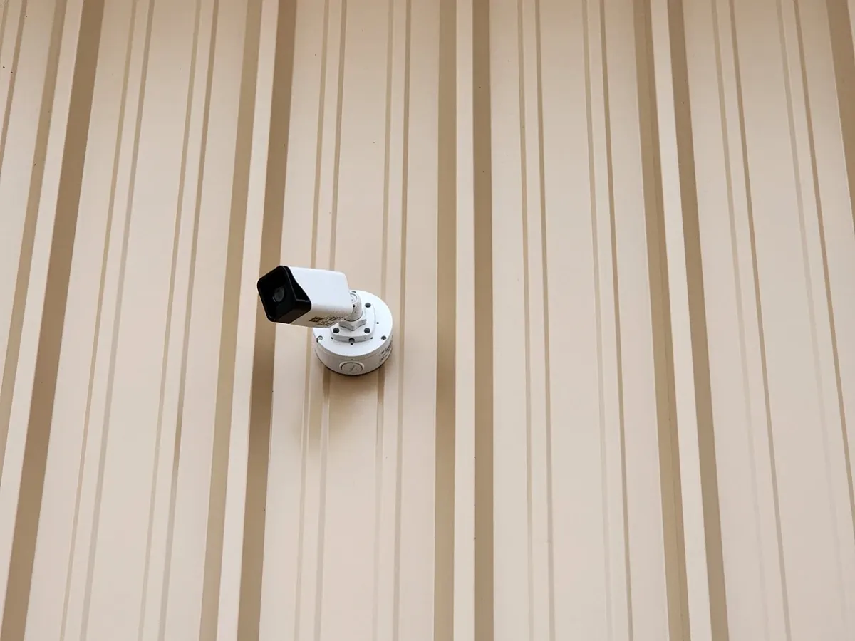 Security camera at Overflow Garage